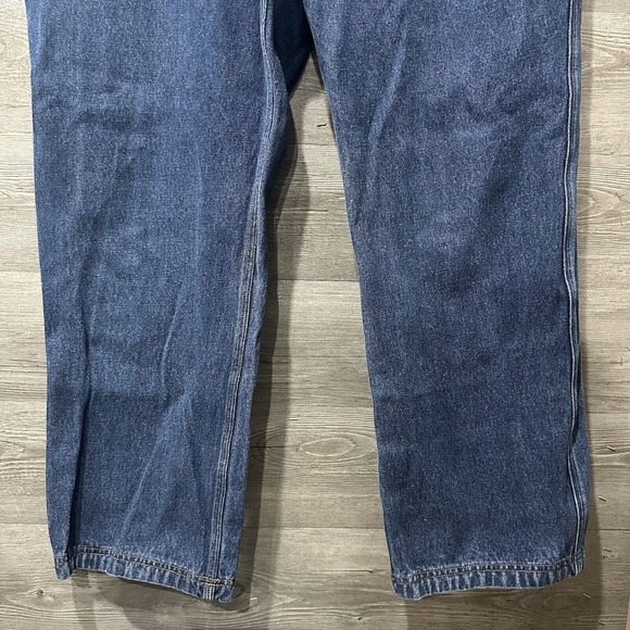 Duluth Trading Co Flex Ballroom Jeans Men's Size 40x30 100% Cotton Dark Wash - Picture 4 of 11